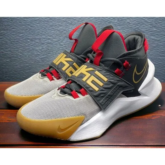 Nike Air Future Court CT2866 Gray Running Shoes Boys Size 6.5Y Fast Ship