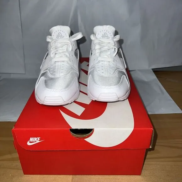 Nike Air Huarache DH4439-102 Sneakers Women's US 6.5 White Running Shoes BBS74