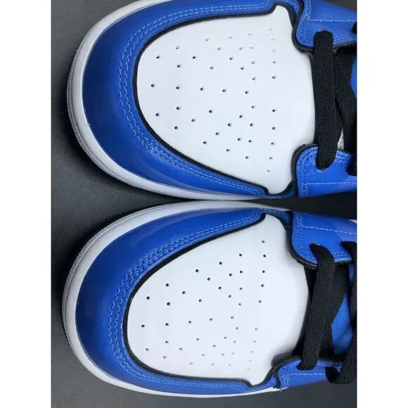 Nike Air Jordan 1 Mid SE Signal Blue Shoes Size 12 DD6834-402