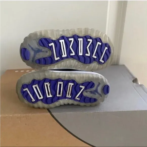 Nike Air Jordan 11 Retro TD 'Concord' Toddler Sneakers - SZ 9 C