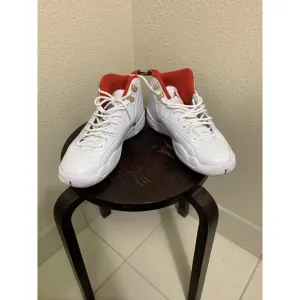 Nike Air Jordan 12 XII FIBA Shoes White Size 6.5