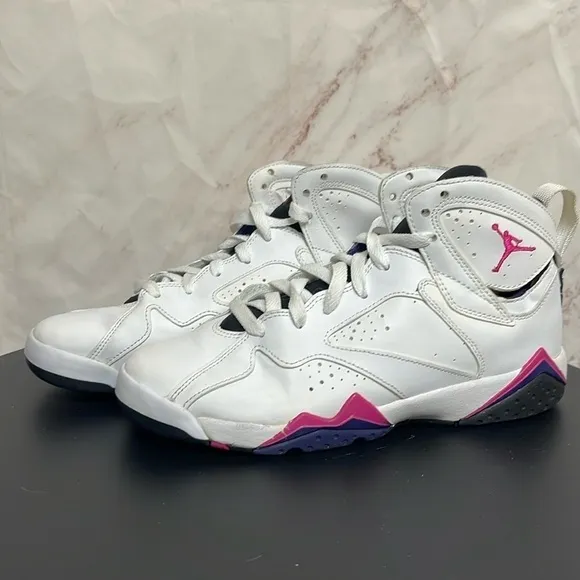 Nike Air Jordan 7 Retro GS Fireberry Athletic Shoes