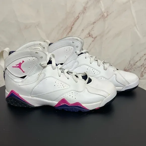 Nike Air Jordan 7 Retro GS Fireberry Athletic Shoes