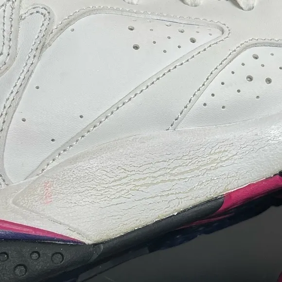 Nike Air Jordan 7 Retro GS Fireberry Athletic Shoes