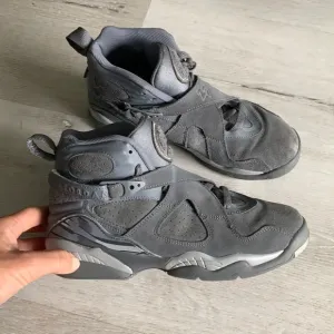 Nike air JORDAN 8 retro gray suede shoes sneakers