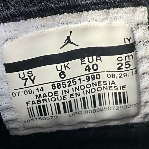 Nike Air Jordan Future GG sneaker shoes womens size 9 (Y7)