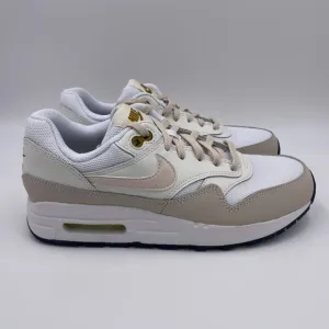 Nike Air Max 1White / Beige Womens Shoes