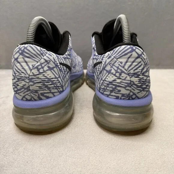 Nike Air Max 2016 Print Womens Size 8 Shoes Racer Chalk Blue Running Sneakers
