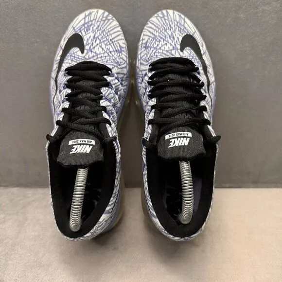 Nike Air Max 2016 Print Womens Size 8 Shoes Racer Chalk Blue Running Sneakers
