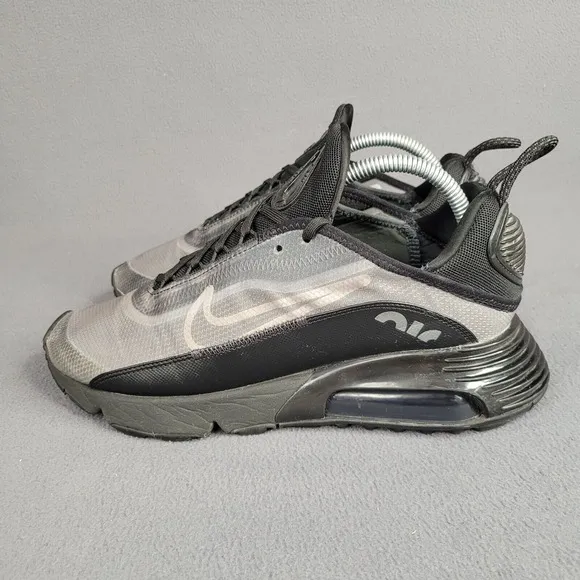 Nike Air Max 2090 Running Shoes Anthracite Men's Size 8 Gray Black BV9977-001