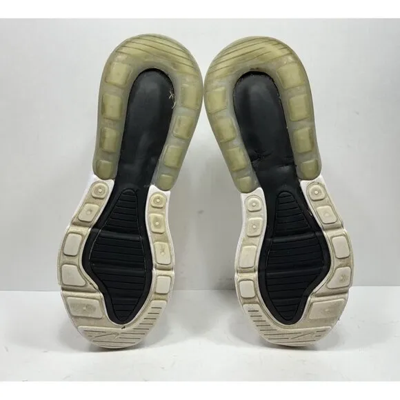 Nike Air Max 270 Running Shoes White Black Men’s Size 13 AH8050-100