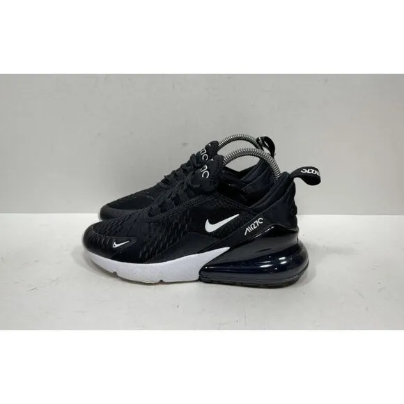 Nike Air Max 270 Shoes Women’s Size 6.5 Black Running Sneakers AH6789-001