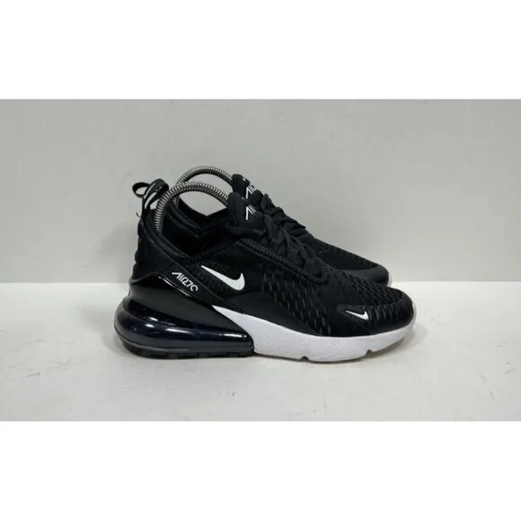Nike Air Max 270 Shoes Women’s Size 6.5 Black Running Sneakers AH6789-001