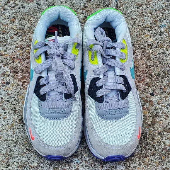 Nike Air Max 90 Evolution of Icons Pearl Grey Summit White Multicolor Youth 1.5