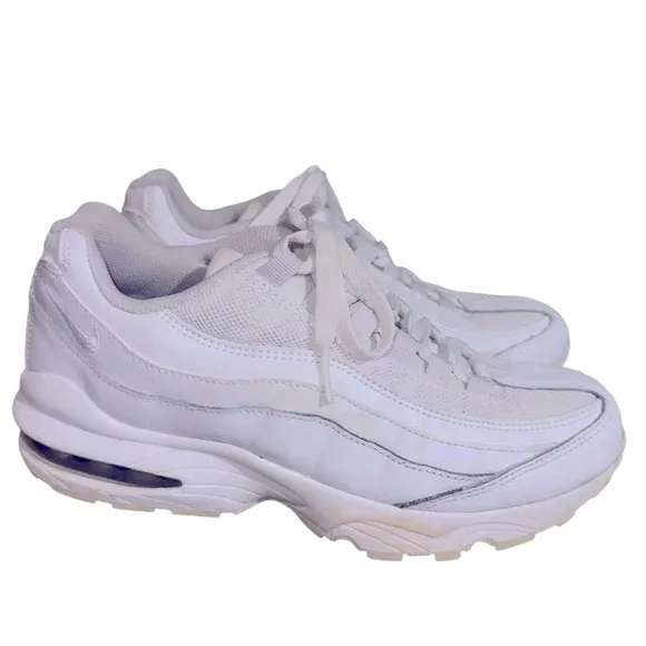 Nike Air Max 95 White Vast Running size 6.5 shoes RARE irridescent pearl​​