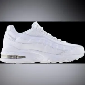 Nike Air Max 95 White Vast Running size 6.5 shoes RARE irridescent pearl​​