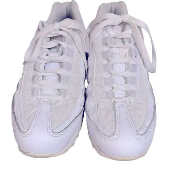 Nike Air Max 95 White Vast Running size 6.5 shoes RARE irridescent pearl​​