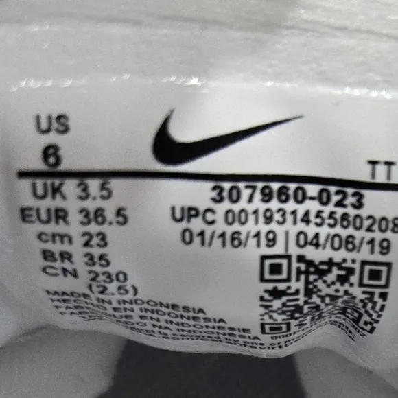 Nike Air Max 95 Women’s Running Shoes &quot;Gray Hyper Violet&quot; 307960-203 New