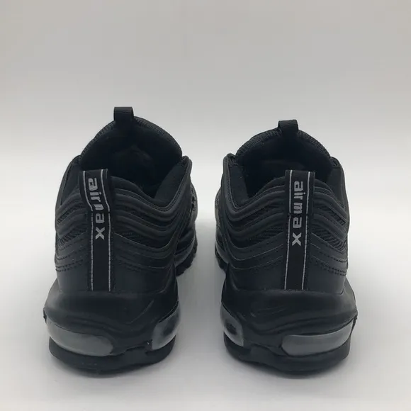 Nike Air Max 97 Women's Black Metallic Silver Running Shoes DM8347-001 NWOB