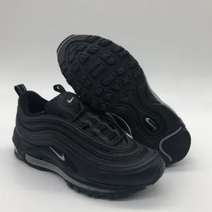 Nike Air Max 97 Women's Black Metallic Silver Running Shoes DM8347-001 NWOB