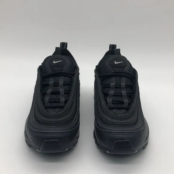 Nike Air Max 97 Women's Black Metallic Silver Running Shoes DM8347-001 NWOB