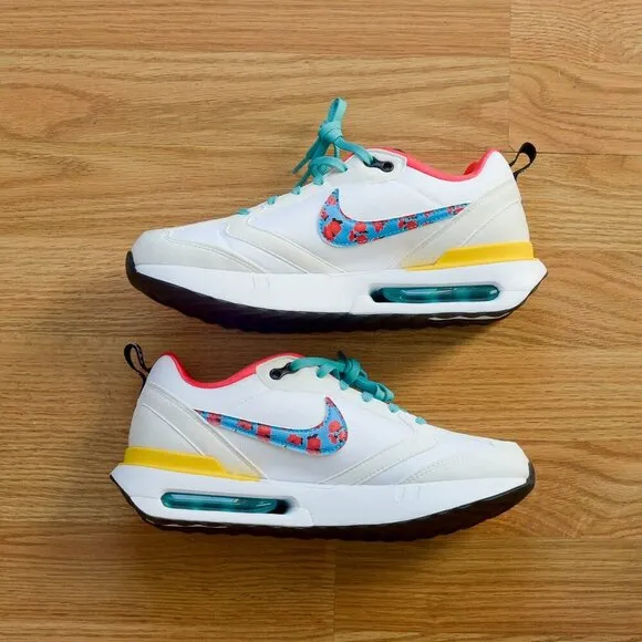 NIKE AIR MAX DAWN GS Multi Color Junior Casual Shoes DQ7772-100 6.5Y