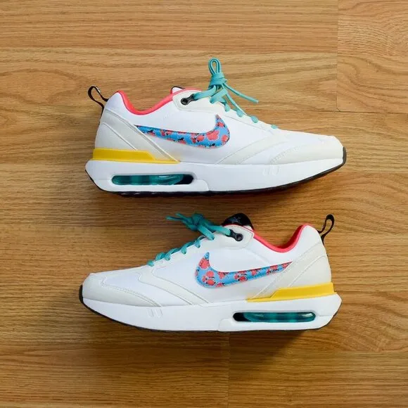 NIKE AIR MAX DAWN GS Multi Color Junior Casual Shoes DQ7772-100 6.5Y