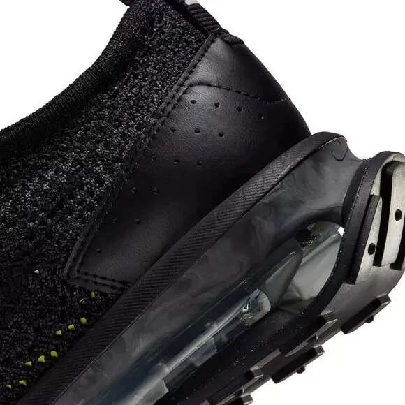 Nike Air Max Flyknit Racer &quot;Triple Black&quot; Shoes, Black, Men's 10.5/Women's 12