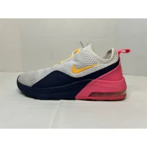 Nike Air Max Motion 2 Womens Size 6.5 White Pink Blue Running Sneakers CI6515-10