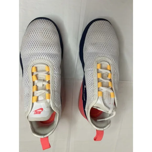 Nike Air Max Motion 2 Womens Size 6.5 White Pink Blue Running Sneakers CI6515-10