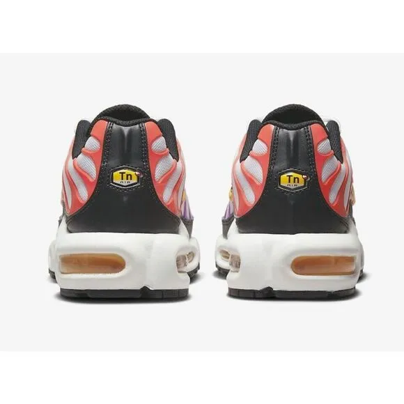 Nike Air Max Plus DZ3671-100 Women's White/Pink-Orange Running Shoes NR4295