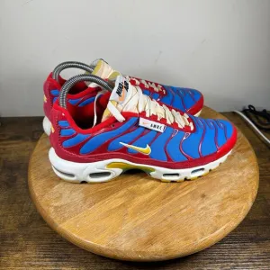 Nike Air Max Plus SE Running Club University Red Shoes Mens‎ Size 7.5 DC9332-600