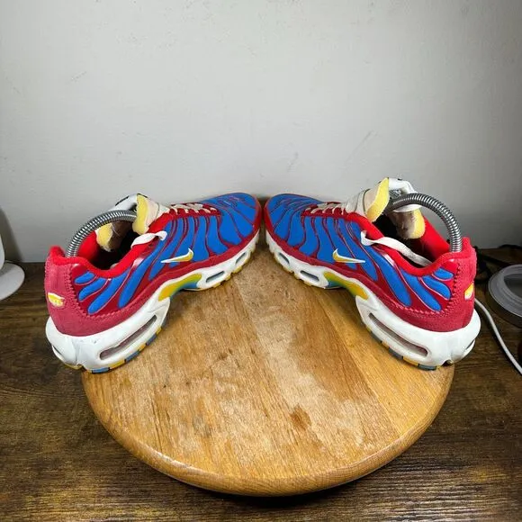 Nike Air Max Plus SE Running Club University Red Shoes Mens‎ Size 7.5 DC9332-600