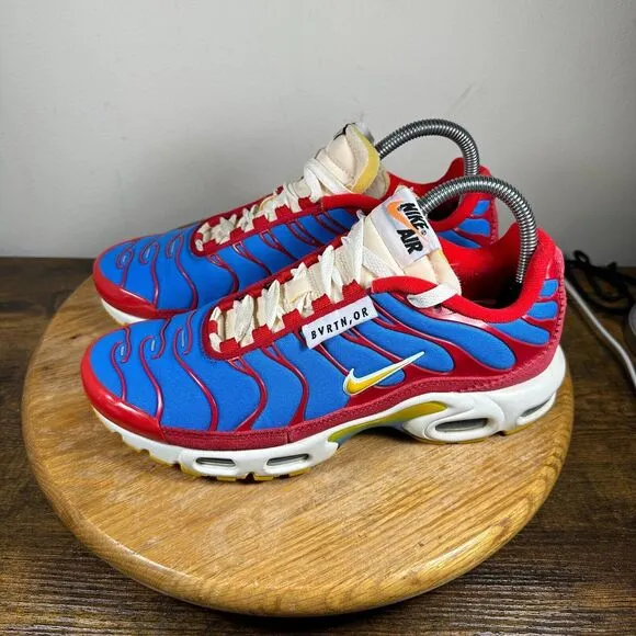 Nike Air Max Plus SE Running Club University Red Shoes Mens‎ Size 7.5 DC9332-600