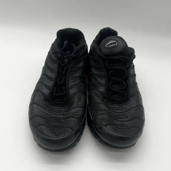 Nike Air Max Plus Triple Black Mens Size 8.5 Athletic Shoes Sneakers AJ2029-001