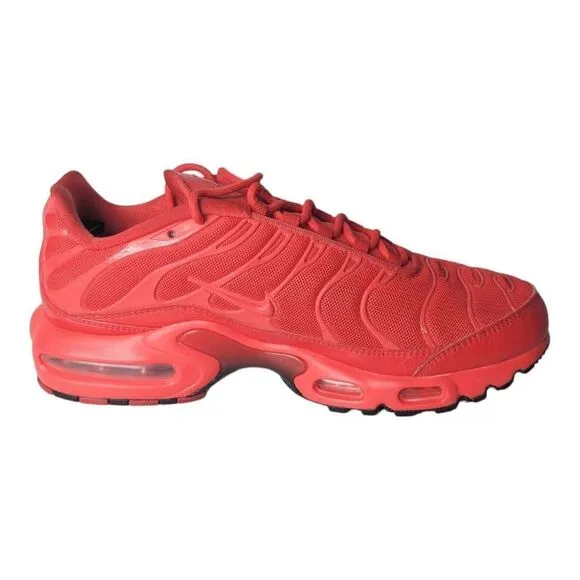 NIKE Air Max Plus 'University Red' Running Shoes Size 9