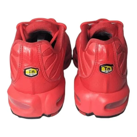 NIKE Air Max Plus 'University Red' Running Shoes Size 9