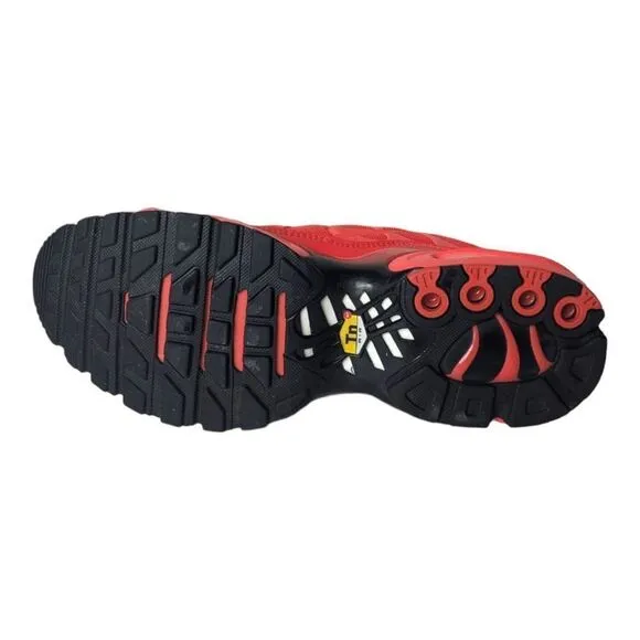 NIKE Air Max Plus 'University Red' Running Shoes Size 9