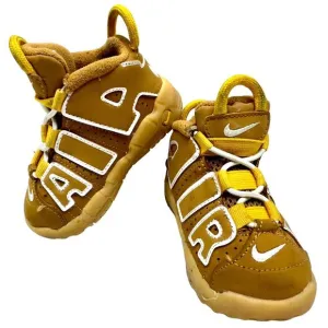 Nike Air More Uptempo (TD) 'Wheat' Kids' Shoes Sneakers DQ4715-700 Size 5 C