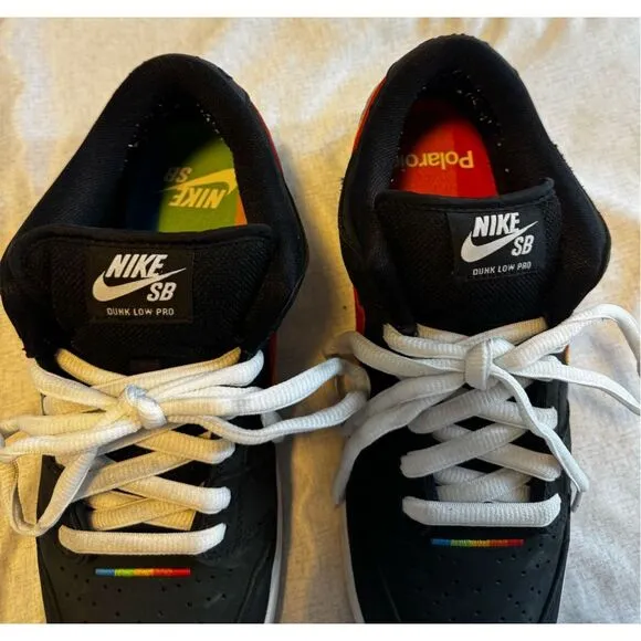 Nike Air SB Size 8.5 Dunk Low Pro Polaroid Men Used DH7722-001