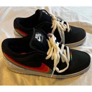 Nike Air SB Size 8.5 Dunk Low Pro Polaroid Men Used DH7722-001