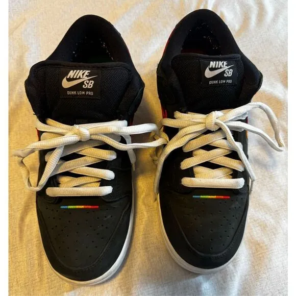 Nike Air SB Size 8.5 Dunk Low Pro Polaroid Men Used DH7722-001