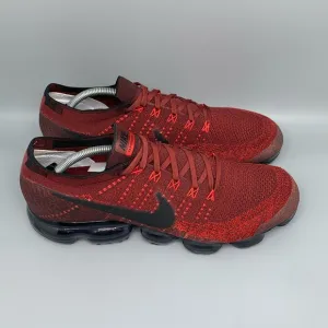 Nike Air VaporMax Dark Team Red Running Shoes 849558-601 Men's Sz 12.5