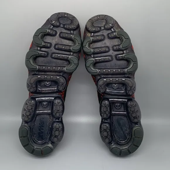 Nike Air VaporMax Dark Team Red Running Shoes 849558-601 Men's Sz 12.5