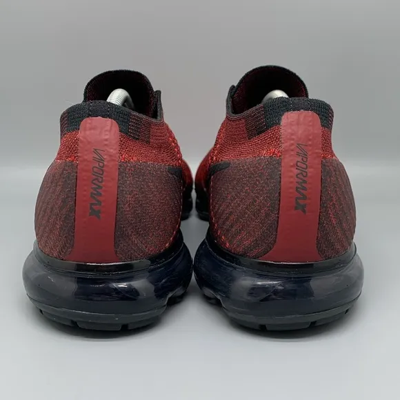 Nike Air VaporMax Dark Team Red Running Shoes 849558-601 Men's Sz 12.5