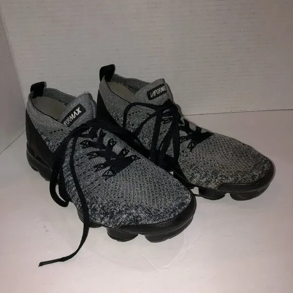 Nike Air VaporMax Flyknit 2 Cookies and Cream Sneakers Running Shoes Size 8