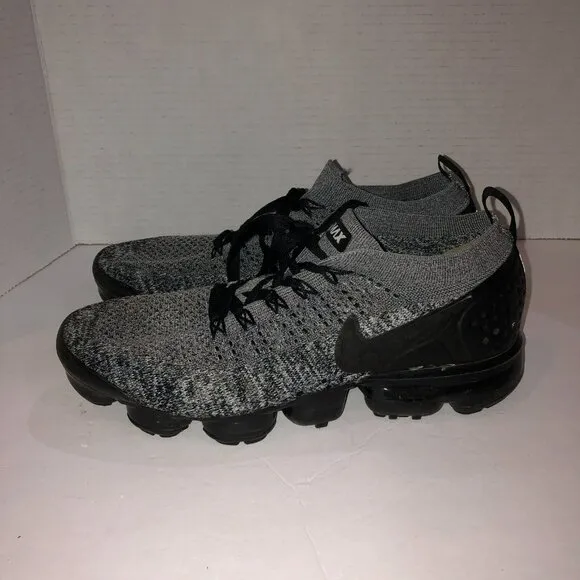 Nike Air VaporMax Flyknit 2 Cookies and Cream Sneakers Running Shoes Size 8