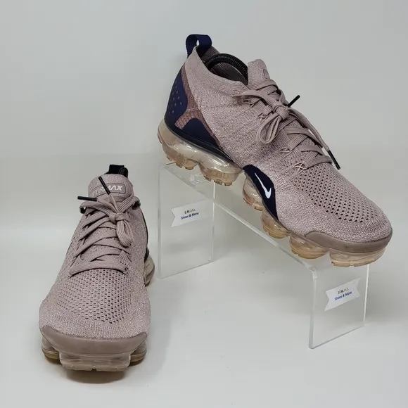 Nike Air VaporMax Flyknit 2 Diffused Taupe Men's Size 10 Running Shoes Pre-owned
