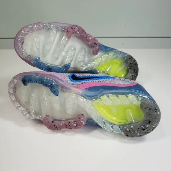 Nike Air VaporMax FlyKnit Next Nature Pink Blast Photo Blue DX3369-600 Women 5.5