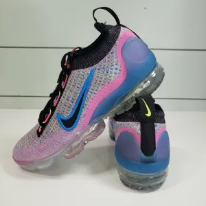 Nike Air VaporMax FlyKnit Next Nature Pink Blast Photo Blue DX3369-600 Women 5.5